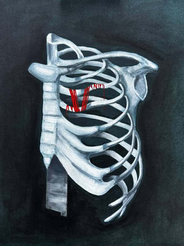 Fragile Modern Painting Sergio Tiutiunnyk - Subjektiv.art