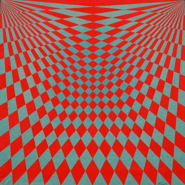 Оптичний календар ( пентаптих ) Abstract Painting Iurii Psheniychnyi - Subjektiv.art