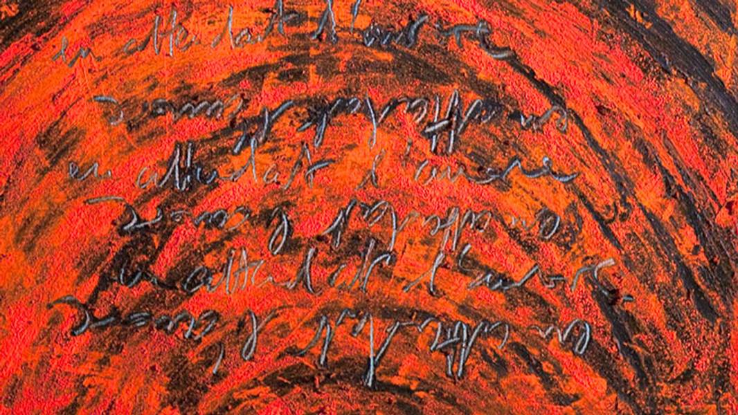 En attendant l'aurore Abstract Painting Audrey HENRY - Subjektiv.art