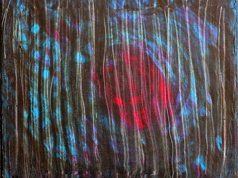 Boréale Abstract Painting Audrey HENRY - Subjektiv.art