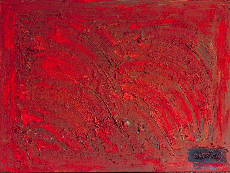 Entrelacés Abstract Painting Audrey HENRY - Subjektiv.art