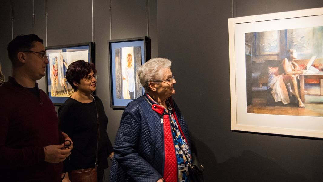 moon phase change Fine Art Painting Vsevolod SHARKO - Subjektiv.art