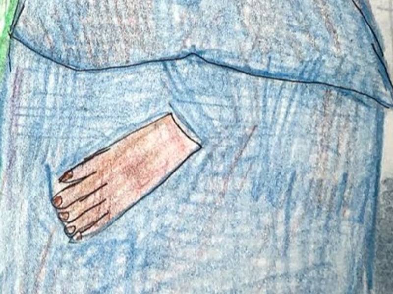 strange things Naive Painting Kateryna Kopeikina - Subjektiv.art