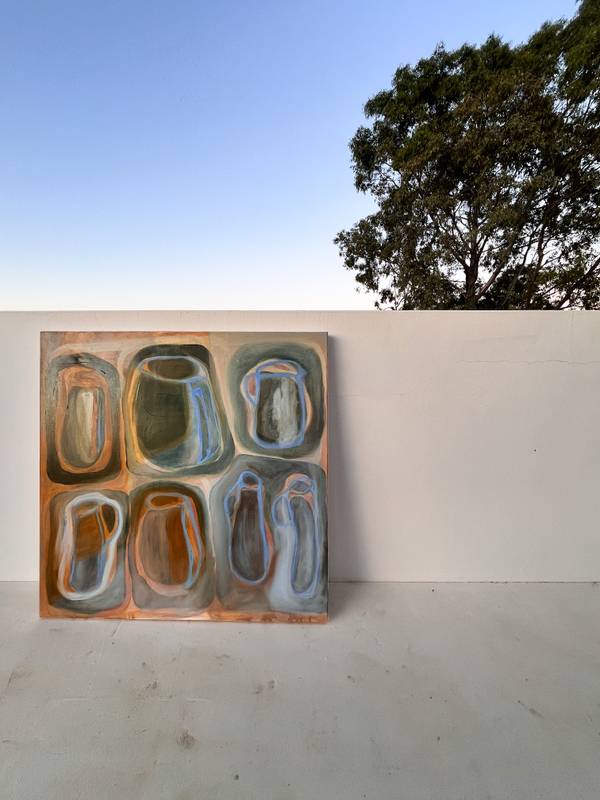 Clay from Alentejo (Barro Alentejano) Fine Art Painting Maria R Saunders - Subjektiv.art