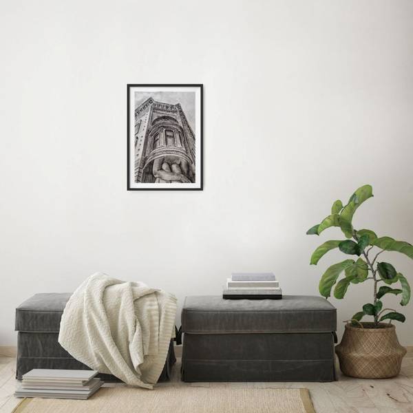 Shadow of safety Expressive and gestural Painting Olena Yemelianova - Subjektiv.art