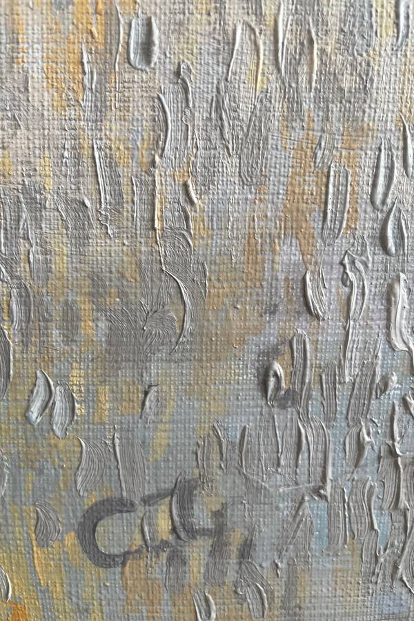 The fog Fine Art Painting Julia Chemerys - Subjektiv.art