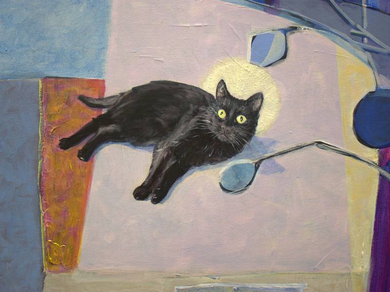 Après de nombreux brouhahas et tohu-bohu, ils devinrent les meilleurs amis du monde. Fine Art Painting francois page - Subjektiv.art