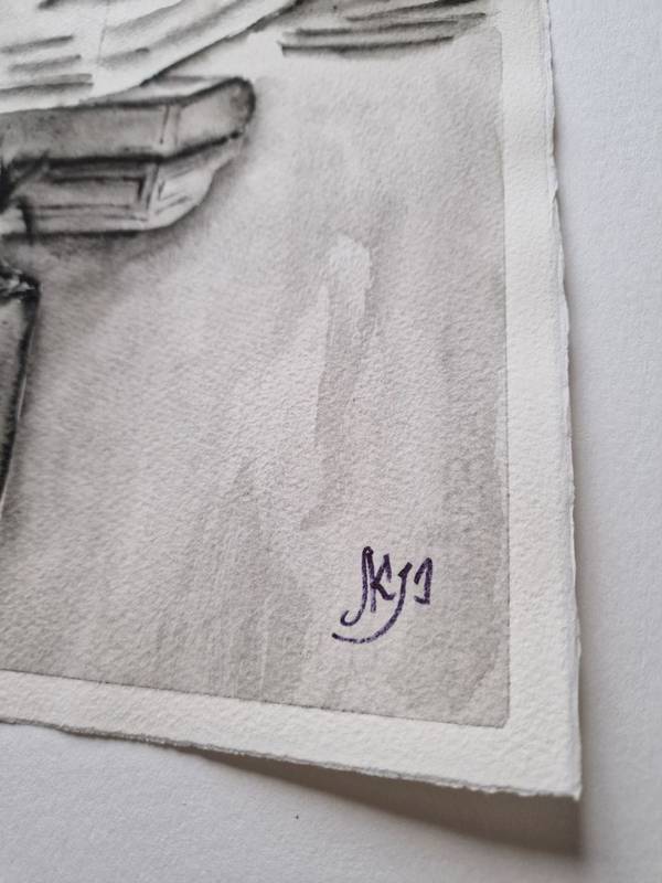 Space without borders Expressive and gestural Painting Olena Yemelianova - Subjektiv.art