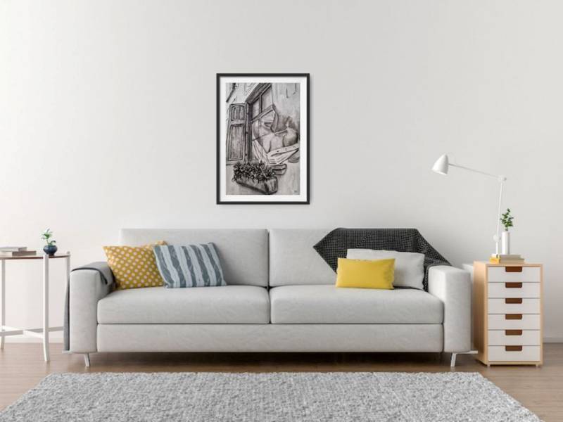 Space without borders Expressive and gestural Painting Olena Yemelianova - Subjektiv.art