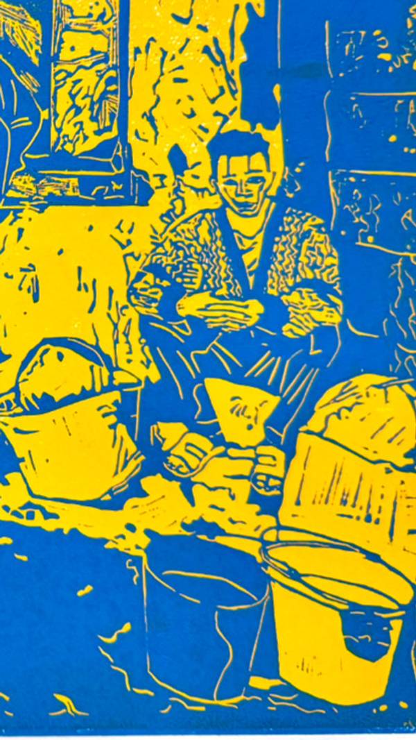 MAKA MAKA KELY Graphic, illustrative and typographic Engraving Miora Acker - Subjektiv.art
