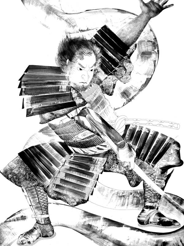 Samurai who defeated the serpent  - Subjektiv.art