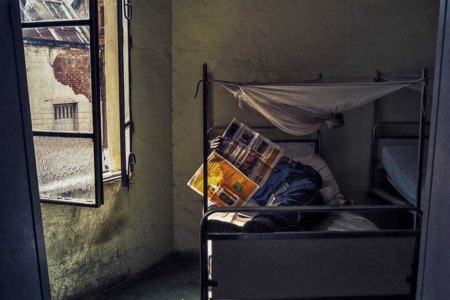 Fireman resting  - Subjektiv.art