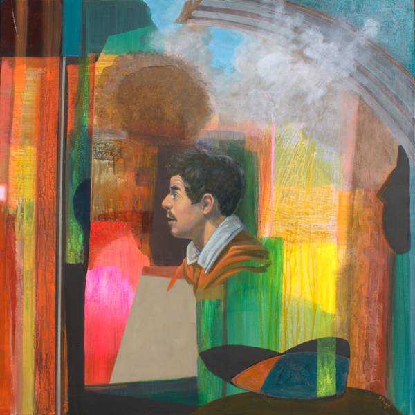 Ta bouche bée me rendait bouche bée. Que voyais-tu que je ne pouvais voir ! Était-ce une apparition de la Madone ou la danse envoûtante d'une danseuse andalouse ? Tu avais marqué et hanté ma mémoire par trois fois à l' Ermitage Fine Art Painting francois page - Subjektiv.art