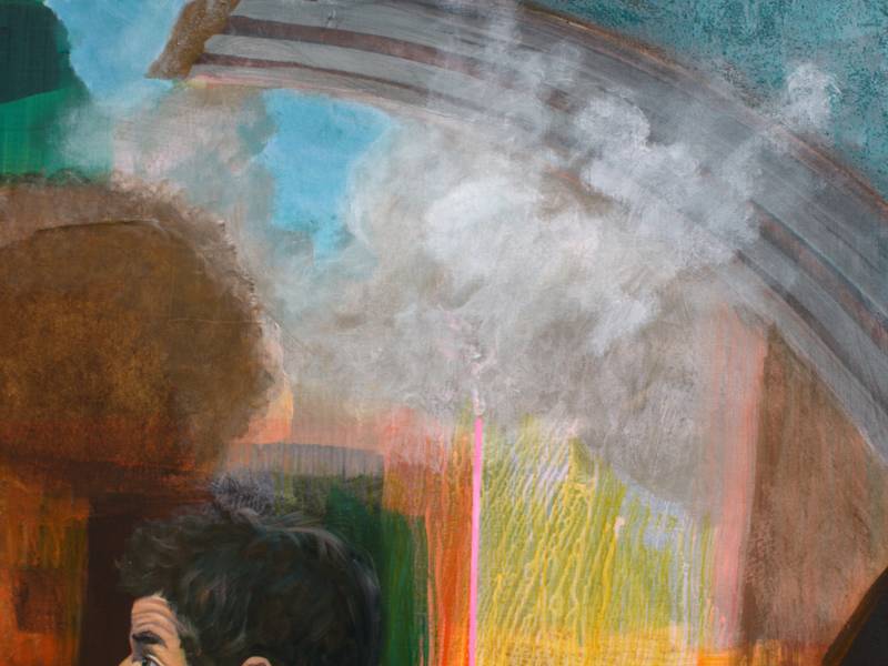 Ta bouche bée me rendait bouche bée. Que voyais-tu que je ne pouvais voir ! Était-ce une apparition de la Madone ou la danse envoûtante d'une danseuse andalouse ? Tu avais marqué et hanté ma mémoire par trois fois à l' Ermitage Fine Art Painting francois page - Subjektiv.art