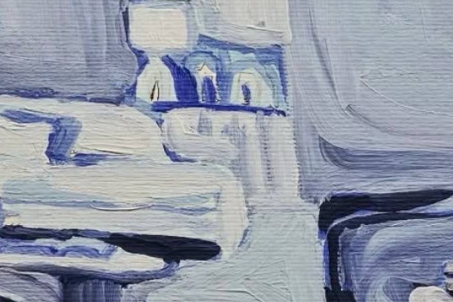 Serie #1 Expressive and gestural Painting MariaJose Cabral - Subjektiv.art