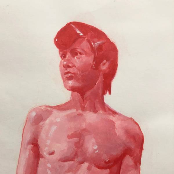 Asténico do novo século Expressive and gestural Painting Mafalda Oliveira Martins - Subjektiv.art