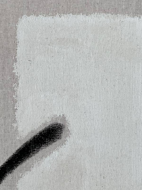 Mustard note Abstract Painting Socia Socia - Subjektiv.art
