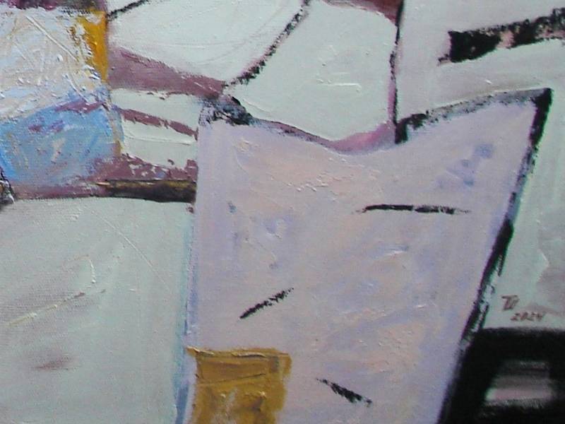 Thin connections Fine Art Painting Tetiana Shuliak - Subjektiv.art
