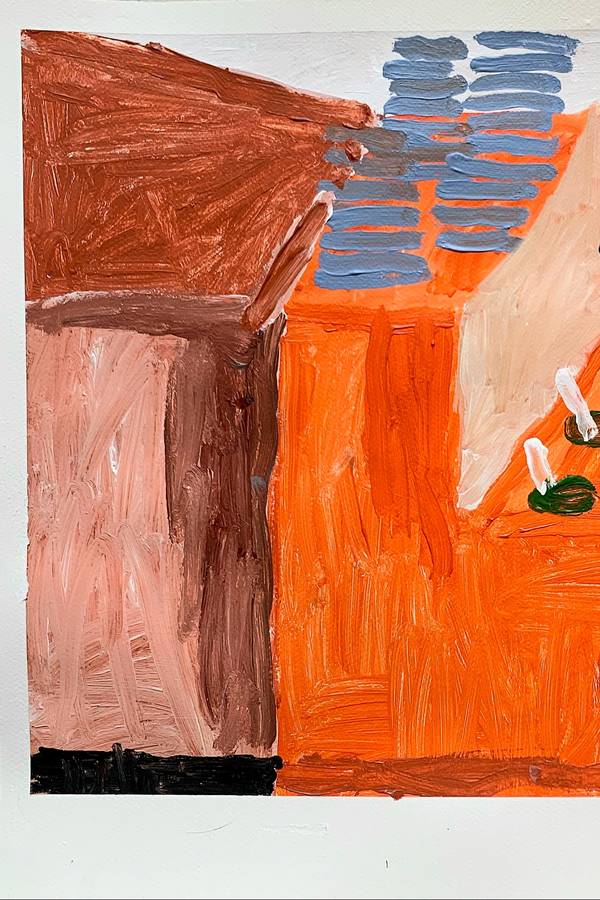 "Asian Restaurant" Unspecified Painting Sara Gonçalves - Subjektiv.art