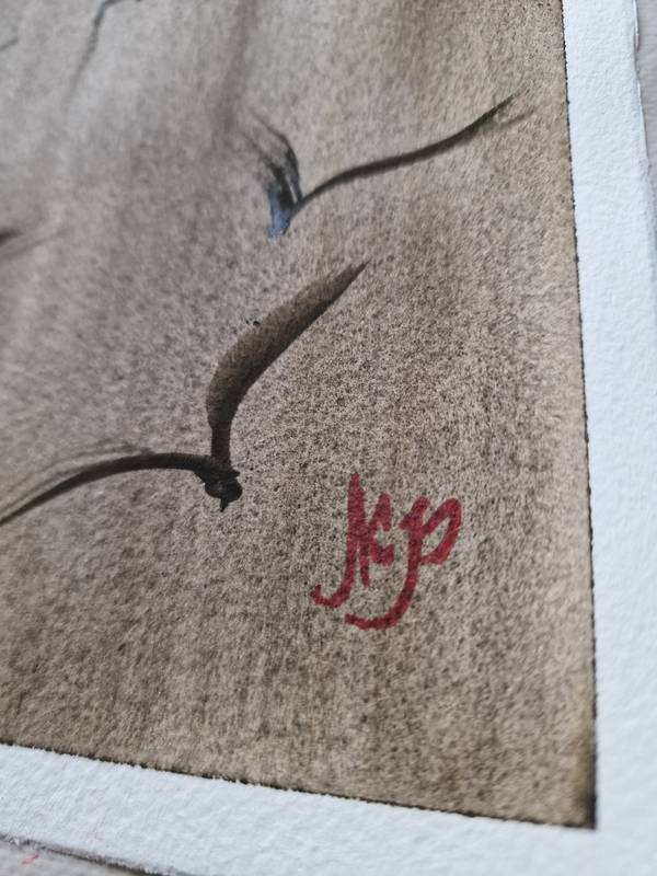 Unite yourself Expressive and gestural Painting Olena Yemelianova - Subjektiv.art