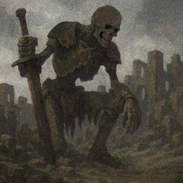 Skull warrior Graphic, illustrative and typographic Painting costantine Haskaris - Subjektiv.art
