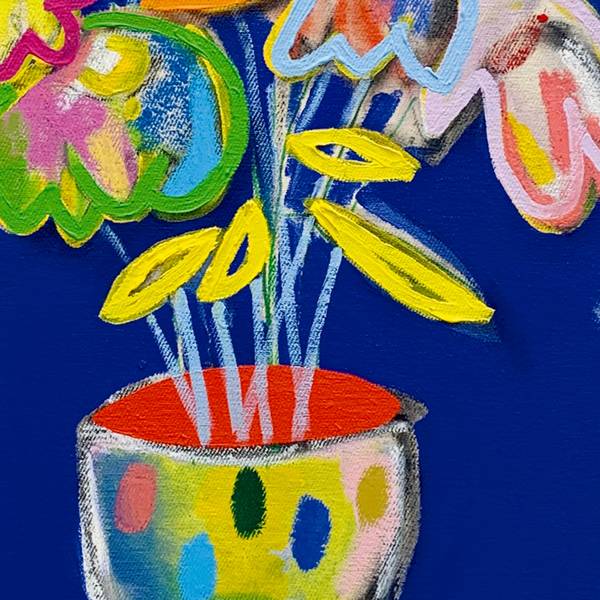 Blumen für A+D Collage Painting Bjoern Heyn - Subjektiv.art