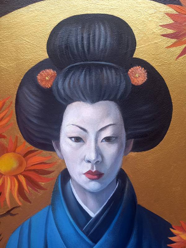 The path to inner peace Fine Art Painting Lana Korolievskaia - Subjektiv.art
