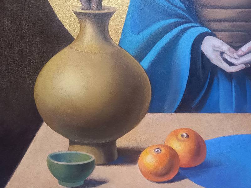 The path to inner peace Fine Art Painting Lana Korolievskaia - Subjektiv.art