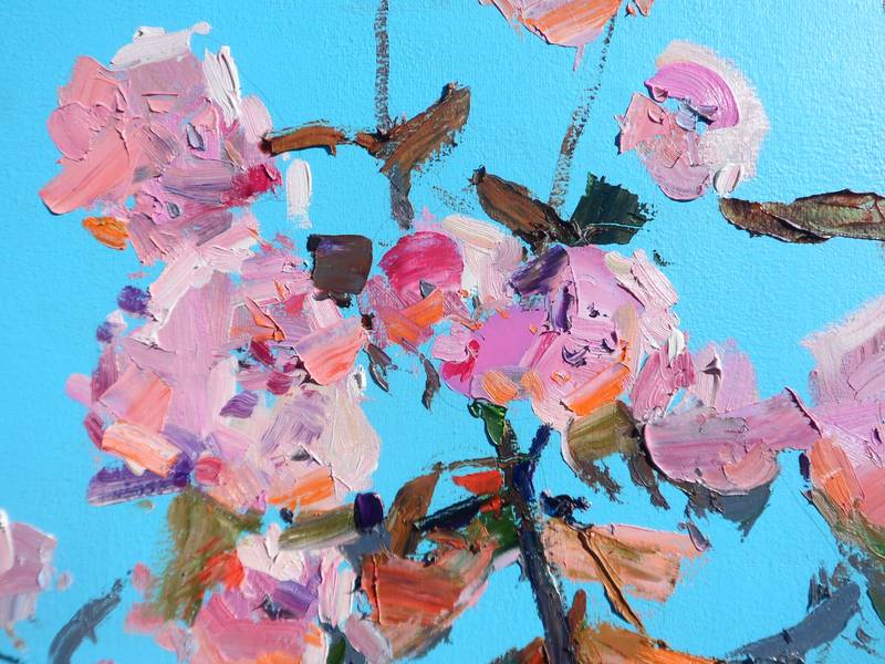 Sakura Impressionistic Painting Yehor Dulin - Subjektiv.art