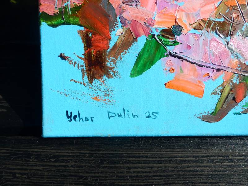 Sakura Impressionistic Painting Yehor Dulin - Subjektiv.art