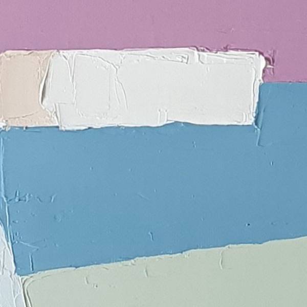 Tendrement Abstract Painting sandrine HIRSON - Subjektiv.art
