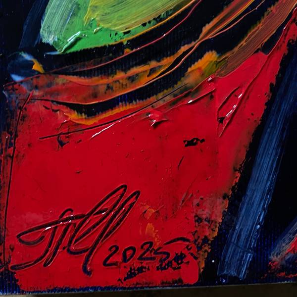 Night flower Fine Art Painting Myroslava Perevalska - Subjektiv.art