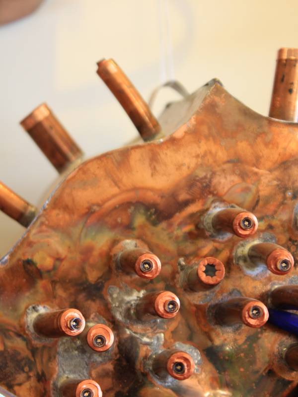 Milkweed seed Abstract Sculpture Tanbelia artist - Subjektiv.art