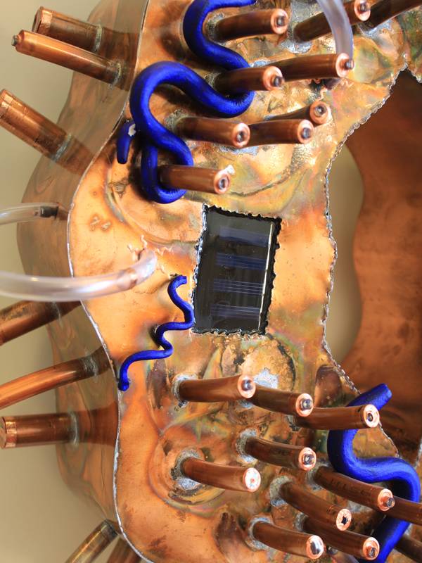 Milkweed seed Abstract Sculpture Tanbelia artist - Subjektiv.art