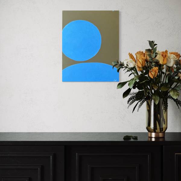 Gravitation I Abstract Painting Daryna Shevchenko - Subjektiv.art