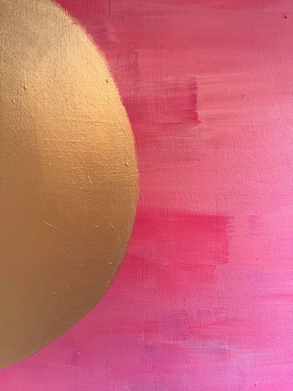 Sun rising Abstract Painting Daryna Shevchenko - Subjektiv.art