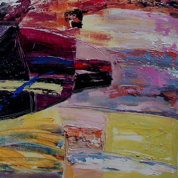 Taste of Caraminer Abstract Painting Tetiana Shuliak - Subjektiv.art