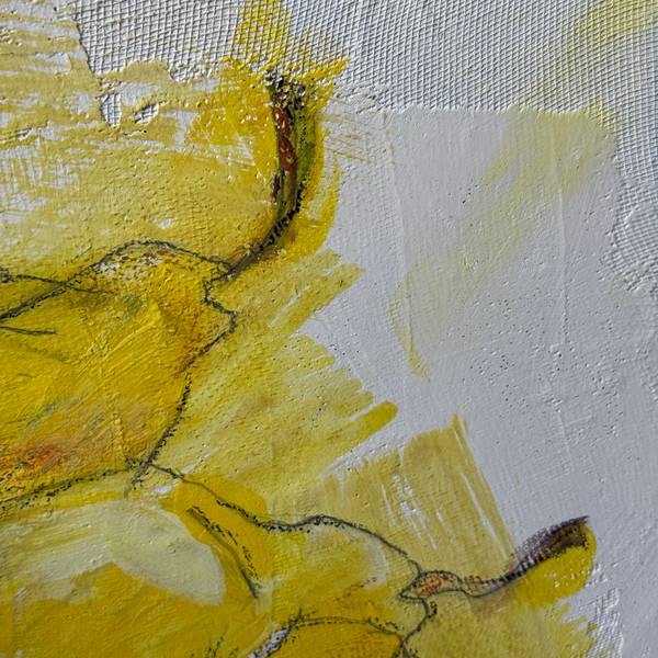 Pears yellow Fine Art Painting Anna Potomkina - Subjektiv.art