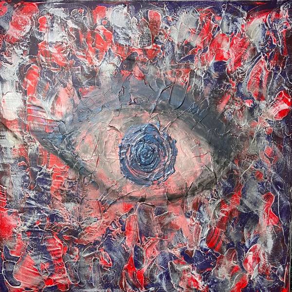 LET GO Abstract Painting Audrey HENRY - Subjektiv.art