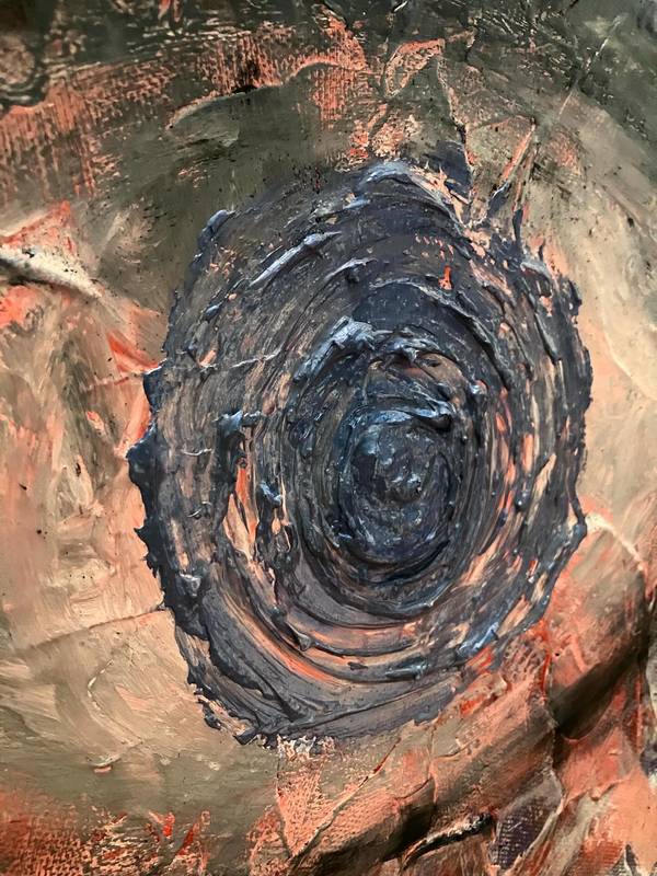 LET GO Abstract Painting Audrey HENRY - Subjektiv.art