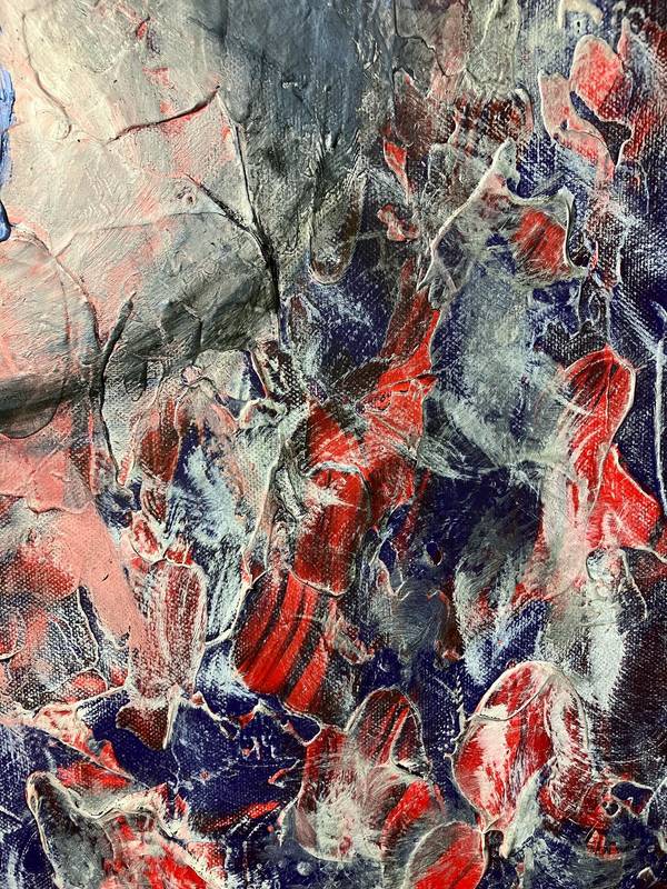 LET GO Abstract Painting Audrey HENRY - Subjektiv.art