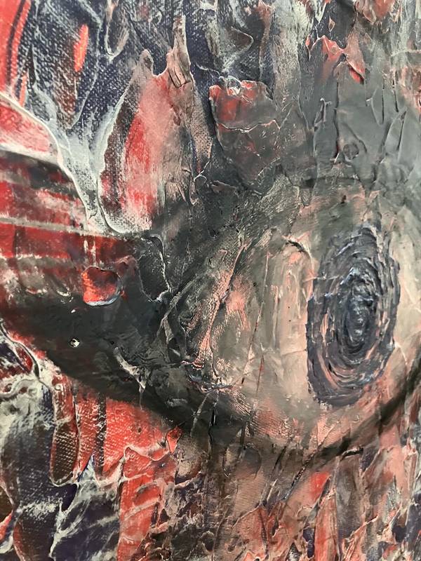 LET GO Abstract Painting Audrey HENRY - Subjektiv.art