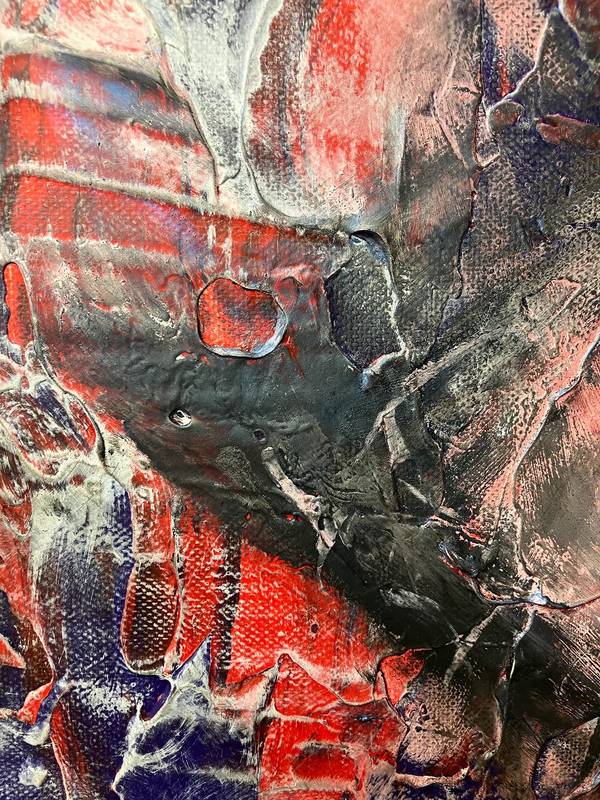 LET GO Abstract Painting Audrey HENRY - Subjektiv.art