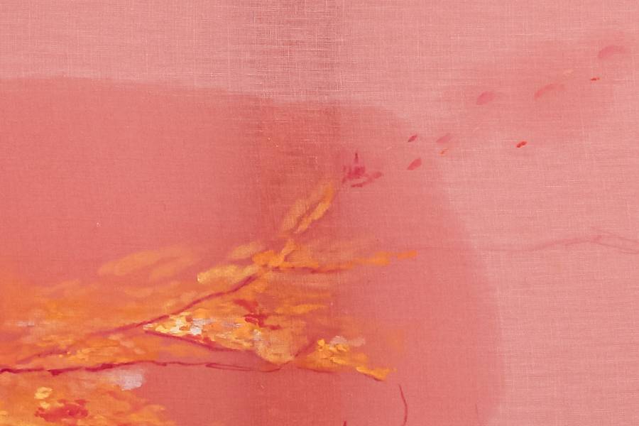 nada em mim quer ser maquina // there is nothing in me that wishes to be machine Abstract Painting sofia martins - Subjektiv.art