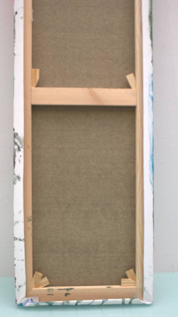 Après l’amour, nos yeux écarquillés de ces luxes simples. Au fond l'éruption toujours. Expressive and gestural Painting francois page - Subjektiv.art