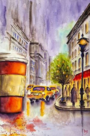 A walk in the light of lanterns - Subjektiv.art