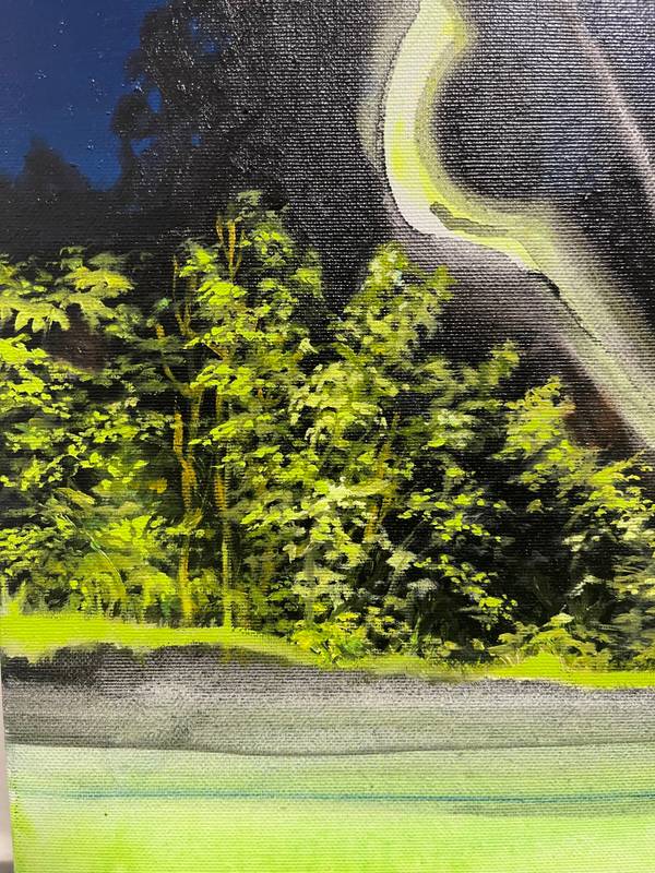 Summer nights were sweet and cruel Pop art Painting Karolina Koblen - Subjektiv.art