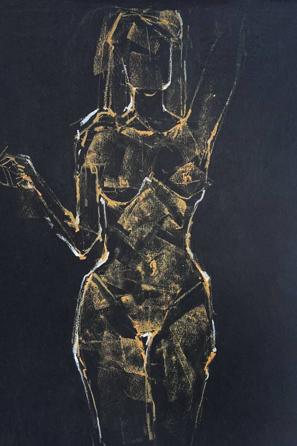  BLACK PASTELS / №122  - Subjektiv.art