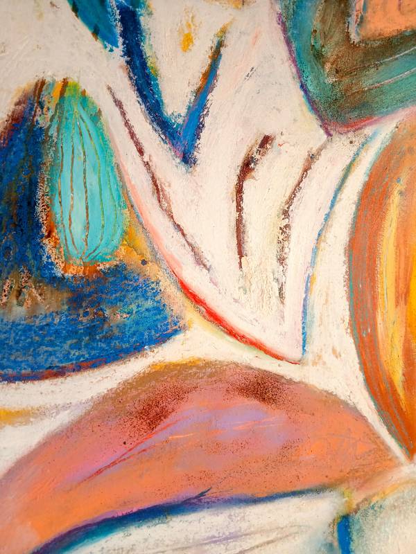 Raízes Abstract Painting Sandra Mateus Henriques - Subjektiv.art