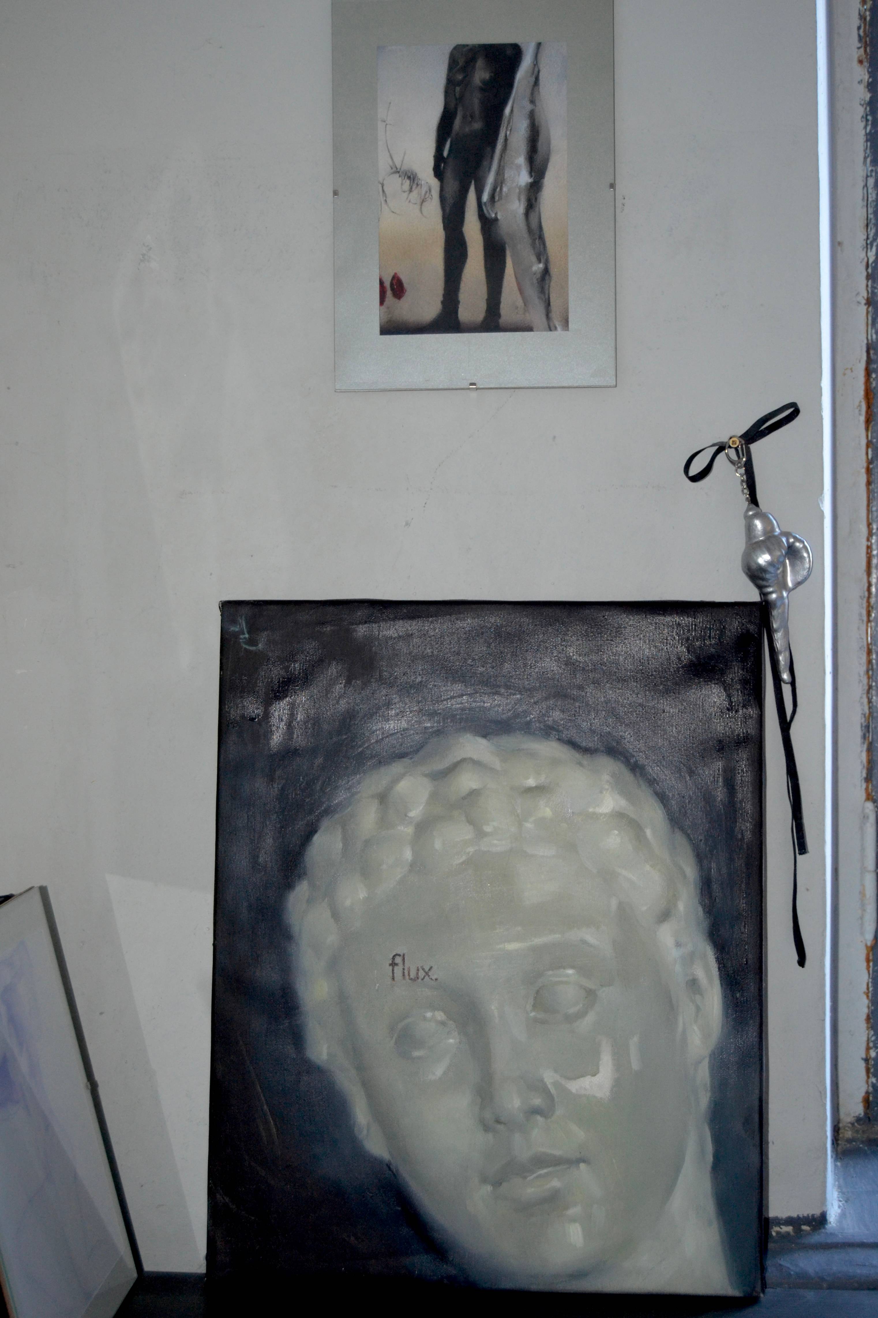 EXUVIAE: Duplicitas Surrealistic Painting Yuliia Holub - Subjektiv.art